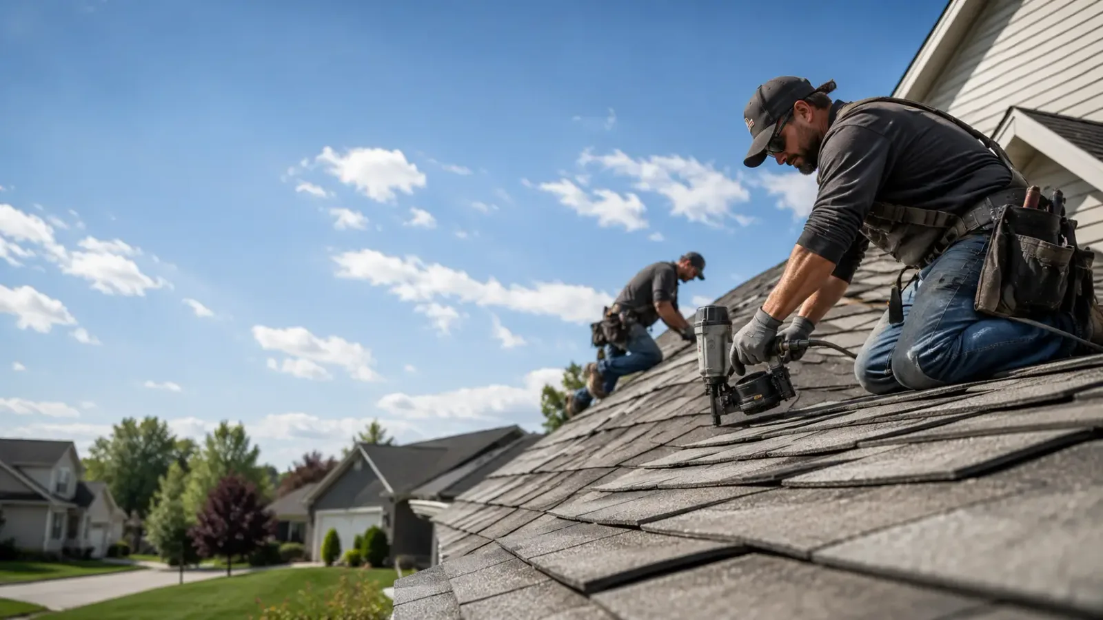 Storm Damage Roof Repair in Buda, IL near me